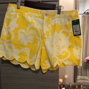 NWT Lilly Pulitzer Buttercup Shorts Size 6